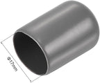 uxcell 20pcs Rubber End Caps 17mm ID Vinyl PVC Round Tube Bolt Cap Cover Screw - Image 3