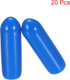 uxcell 20pcs Rubber End Caps 3.5mm ID Vinyl PVC Round Tube Bolt Cap Cover Screw - Image 2