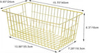 SANNO Wire Baskets Storage Baskets, Freezer Bakets Pantry Baskets Kitchen - Image 4