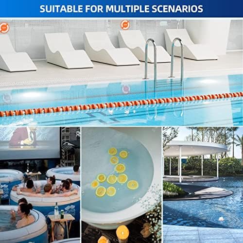 Swimming Pool Skimmer Net Basket with Long Aluminum Pole Extend 7.58 FT Fine Mesh Rake Netting for Cleaning Swimming Pool Spa Pond Leaf Debris - Image 7