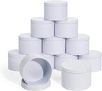 Tins With Lids, 3 Wicks Containers 12 Pack 14oz/420ml Seamless Bulk by Tobeno1candlemakingsupplier