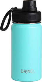 DRINCO Stainless Steel Water Bottle Spout Lid Vacuum Insulated Double Wall by Drinco