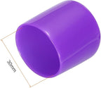 uxcell 20pcs Rubber End Caps 30mm ID Vinyl Round Tube Bolt Cap Cover Screw - Image 3