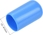 uxcell 20pcs Rubber End Caps 12mm ID Vinyl Round Tube Bolt Cap Cover Screw - Image 3