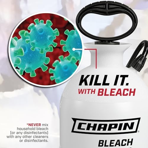 CHAPIN 22074 2-Gallon Bleach Pump Sprayer for Cleaning & Disinfecting