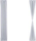 DWCN French Door Curtains – Rod Pocket Thermal Curtain - Image 7