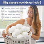 Organic Wool Dryer Balls: Eco-Friendly & Chemical-Free | Our Anti-Entanglement - Image 7