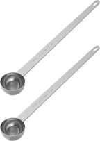 2PCS 1 Tablespoon Coffee Scoop, One tbsp Stainless Steel Scooper by LEIFENY