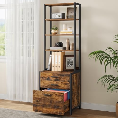 VASAGLE File Cabinet, Home Office Filing Cabinet, 3 Drawers