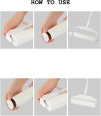 RainbowZone Large Lint Rollers plus 3 Rolls 9.5'' Extra Wide Total 300 sheets - Image 6