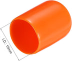 uxcell 20pcs Rubber End Caps 15mm ID Vinyl PVC Round Tube Bolt Cap Cover Screw - Image 3