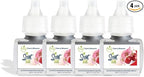 Scent Fill Cherry Blossom Plug in Air Freshener, 4 Scented Oil Refills by ScentFill
