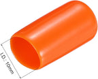 uxcell 20pcs Rubber End Caps 10mm ID Vinyl PVC Round Tube Bolt Cap Cover Screw - Image 3