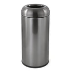 Dyna-Living Stainless Steel Trash Can Outdoor Large Garbage Can by Dyna-Living