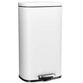 Arlopu13.2 Gallon Step Trash Can, Stainless Steel Garbage Bin, Soft-Close by Arlopu