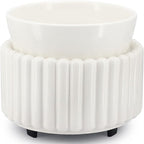 Ceramic Wax Melt Warmer 3-in-1 Candle Wax Warmer by VICTORIAAROMA