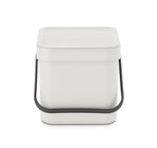 Brabantia Sort & Go Food Trash Can Small Countertop Kitchen Compost Caddy - Image 3