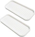 Silicone Sponge Holder Kitchen Sink Organizer Tray Dish Caddy Soap Dispenser by Gosmol