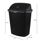 18 Gallon Plastic Garbage Bin - Image 2