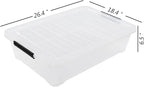 40 Quarts Under Bed Storage Boxes - Image 2