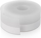 Silicone Weather Stripping Door Seal Strip, 16.4 Feet Self Adhesive Sealing by Vivikivi