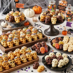 NiHome 20 Cavities Silicone Skull Mold for Baking Chocolates Making, Purple