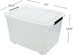 Bringer 70 Qt Latching Plastic Storage Containers - Image 3