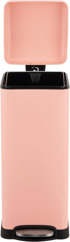 happimess HPM1007J Betty Retro 8-Gallon Step-Open Trash Can, Fingerprint - Image 7