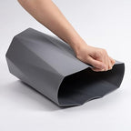 12L Trash Can Wastebasket Plastic Trash Bin Garbage Container Rubbish Can Paper - Image 4