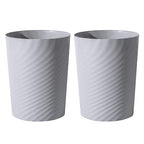 UUJOLY Plastic Small Trash Can Wastebasket, Garbage Container Basket by UUJOLY