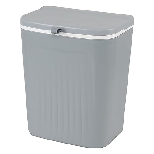 3.2 Gallon/12 L Wall Mounted Garbage Can, Hanging Cabinet Trash Can by Nesmilers