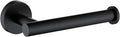 TASTOS Matte Black Toilet Paper Holder SUS304 Stainless Steel, Modern Round by TASTOS