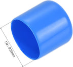 uxcell 20pcs Rubber End Caps 25mm ID Vinyl Round Tube Bolt Cap Cover Screw - Image 3