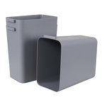 4.5 Gallon Small Plastic Waste Basket, Office Garbage Cans, 3 Packs - Image 7