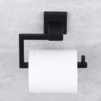 Matte Black Toilet Paper Holder SUS 304 Stainless Steel Wall Mounted Toilet - Image 8