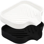 Yasmen Silicone Bathroom Soap Dishes, Sink Sponge Holder by YASMEN