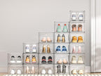 Upgrade Harder Solid Plastic Shoe Organizer, Shoe Storage - Image 4