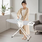 Ironing Board, Foldable Ironing Board Adjustable Height Compact Iron Board - Image 6