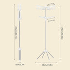 SUYU Clothes Drying Rack, Folding Clothes Drying Tree, 2 Layer - Image 7