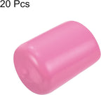 uxcell 20pcs Rubber End Caps 15mm ID Vinyl PVC Round Tube Bolt Cap Cover Screw - Image 2