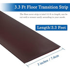 Floor Transition Strip Self Adhesive Floor Cover Strips Laminate 3" Wide Vinyl - Image 6