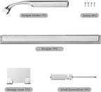 Shower Squeegee for Glass Doors, Stainless Steel Shower Squeegee for Bathroom - Image 6
