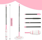 Self-Wringing Twist Mop for Floor Cleaning, 57” Long Handle Heavy Duty - Image 2