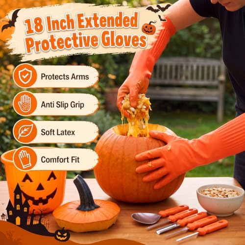 82 Pcs Pumpkin Carving Kits Tools Set Bulk for Halloween Party