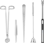 5 in 1 Candle Accessory Set, Candle Wick Trimmer Cutter, Candle Wick Dipper by HEYLOURB