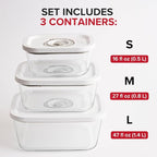 Chef Preserve Glass Vacuum Seal Containers - Image 4