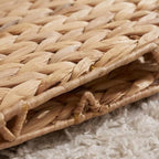 12x12x12 Storage Cube, Water Hyacinth Storage Baskets, Wicker Storage Baskets - Image 5