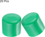 uxcell 20pcs Rubber End Caps 46mm ID Vinyl PVC Round Tube Bolt Cap Cover Screw - Image 2