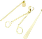 3 in 1 Candle Accessory Set, Candle Wick Trimmer, Candle Wick Snuffer, Candle by TEENGSE