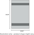 POLYTE Microfiber Oversize Quick Dry Lint Free Bath Towel, 60 x 30 in, 4 Pack - Image 6